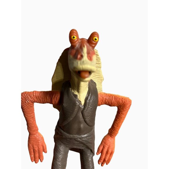 Star Wars Jar Jar Binks Action Figure 4.5"  Lucasfilm Ltd. Applause/China - Picture 8 of 10